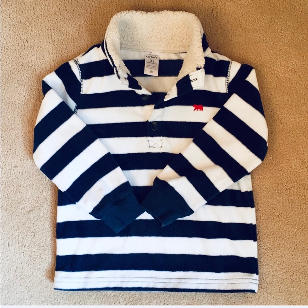 3 for $15****Striped fleece Carter’s 3T